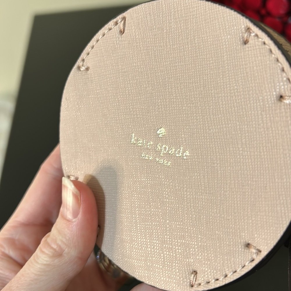 Kate Spade NWT By the Pool Flamingo Polly Coin Purse - Picture 5 of 9
